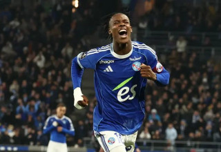 שטרסבורג התגעגעה אליו. עמנואל אמגה (צילום: GettyImages, FREDERICK FLORIN/AFP)