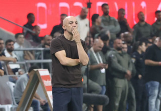 ז'ארקו לאזטיץ', מאמן מכבי תל אביב (צילום: דני מרון)