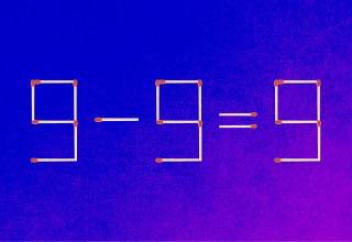 הזיזו גפרור אחד כדי לפתור את החידה (צילום: מערכת מעריב)