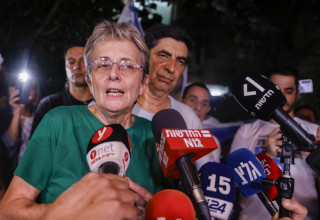 משפחתו של הדר גולדין (צילום: Yehoshua Yosef/Flash90)