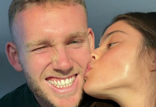 נועה קירל ודניאל פרץ (צילום: מסך, אינסטגרם)