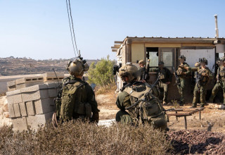 מתוך התרגיל הדו-אוגדתי של צה"ל (צילום: דובר צהל)