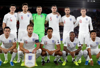 שחקני נבחרת אנגליה (צילום: GettyImages)