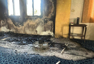 מסגד ״אלחאג׳ה חמידה״  (צילום: רשתות חברתיות, שימוש לפי סעיף 27 א')