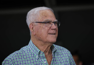 נשיא מכבי חיפה יעקב שחר (צילום: מאור אלקסלסי)