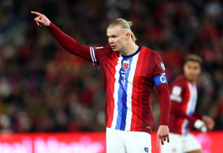 שחקן נבחרת נורבגיה, ארלינג הולאנד (צילום: GettyImages, Joern Pollex - UEFA)