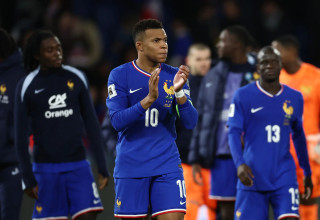 שחקן נבחרת צרפת, קיליאן אמבפה (צילום: רויטרס)