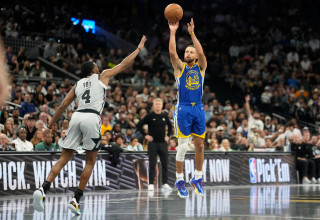 סטף קרי, שחקן גולדן סטייט ווריירס (צילום: רויטרס)