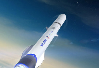 שיגור הטיל New Glenn. תחילתה של משימה היסטורית למאדים (צילום: נאס"א)