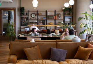 חלל עבודה משותף בחברת "מיינדספייס" (צילום: Alena Syunyakov)