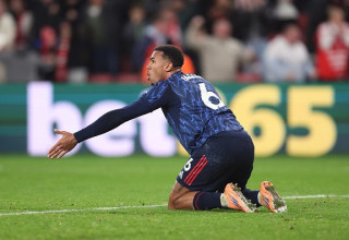 גבריאל מאוכזב (צילום: George Wood / Stringer)