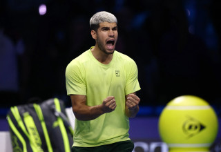 הטניסאי הספרדי קרלוס אלקראס (צילום: רויטרס)