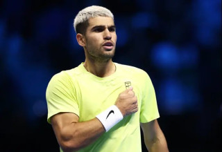 לא נבהל מהפיגור. קרלוס אלקראס (צילום: רויטרס)