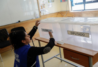 הכנות לבחירות לצ'ילה (צילום: רויטרס)