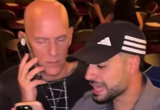 מרדכי דוד, גיא פלג (צילום: צילום מסך)