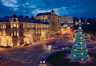 חג המולד, באקו (צילום: שאטרסטוק)