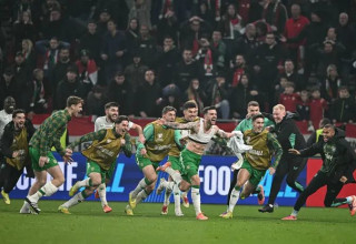 משוגע. אירלנד חוגגת עם פארוט (צילום: אימג'בנק  GettyImages)