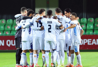 שחקני נבחרת ישראל (צילום: אודי ציטיאט)