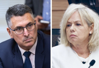 גדעון סער, גלי בהרב מיארה (צילום: מרק ישראל סלם,יונתן זינדל, פלאש 90)