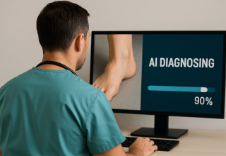 מערכת בינה מלאכותית. לומדת לזהות מחלות עור (צילום: מעריב אונליין)