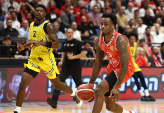 שחקן הפועל תל אביב אנטוניו בלייקני (צילום: דני מרון)