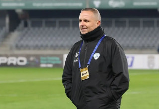 מאמן נבחרת ישראל, רן בן שמעון (צילום: אודי ציטיאט)