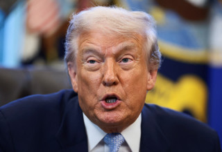 דונלד טראמפ (צילום: REUTERS/Evelyn Hockstein)