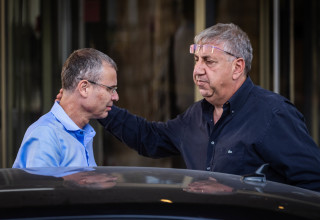 יעקב ברדוגו, ויריב לוין (צילום: אוליביה פיטוסי, פלאש 90)