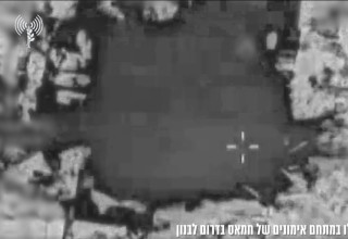 התקיפה בלבנון (צילום: דובר צה"ל)