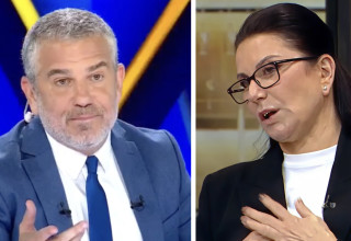 רותי ברודו, ינון מגל (צילום: צילום מסך קשת 12,צילום מסך ערוץ 14)