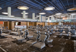 שדה התעופה הנטוש בניקוסיה (צילום:  Athanasios Gioumpasis/Getty Images)