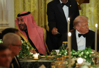 דונלד טראמפ ומוחמד בן סלמאן (צילום: רויטרס)