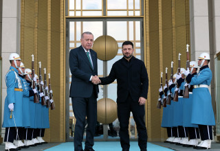 וולדימיר זלנסקי ורג'פ טאיפ ארדואן (צילום: רויטרס)