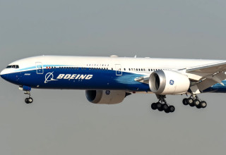 המטוס החדש 777x של בואינג  (צילום: יח"צ בואינג)