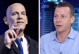 גיא פלג, עמית סגל (צילום: הדס פרוש, פלאש 90,צילום מסך קשת 12)