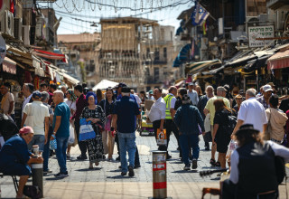 שוק מחנה יהודה (צילום: יונתן זינדל, פלאש 90)