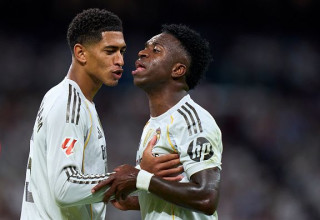 בלינגהאם יחד עם ויניסיוס (צילום: Diego Souto / Contributor)