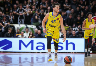 שחקן מכבי תל אביב תמיר בלאט (צילום: GettyImages, Fabio Patamia)