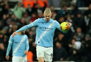 ארלינג הולאנד, חלוץ מנצ'סטר סיטי (צילום: רויטרס)