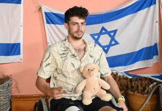 נפתלי העצני, נפצע במהלך שירות המילואים במלחמת חרבות ברזל  (צילום: פאולינה פטימר)