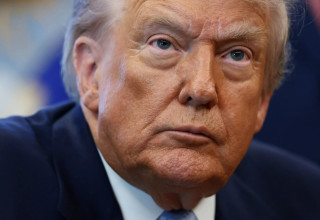 נשיא ארצות הברית, דונלד טראמפ, בבית הלבן, 17 בנובמבר 2025 (צילום: רויטרס)