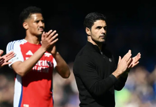 כועסים על השיפוט, מרוצים שלא אף אחד לא נפצע. ארטטה (צילום: GettyImages)