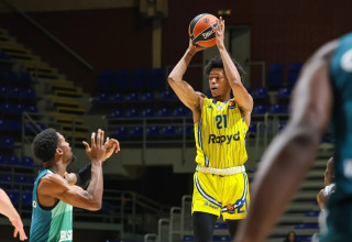 ג'ף דאוטין ג'וניור, שחקן מכבי תל אביב (צילום: אתר רשמי, דראגן טשיץ')