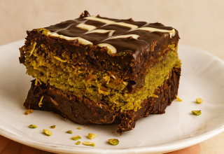 בראוניז שוקולד דובאי (צילום: ליאל עזור)