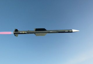 טיל Astra הודי מדגם Mk1 (צילום: מתוך טלגרם)