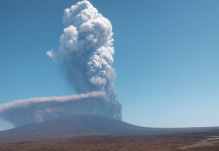 התפרצות הר הגעש היילי גובי באתיופיה, לראשונה מזה 12,000 שנה (צילום: רשתות חברתיות, שימוש לפי סעיף 27 א')