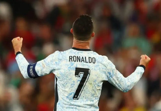 עשה את זה. כריסטיאנו רונאלדו (צילום: רויטרס)