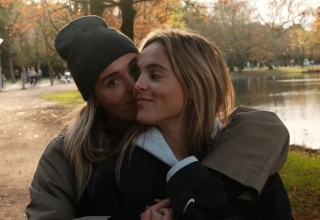 ג'יל רורד ופין סנדרס (צילום: מסך, אינסטגרם)