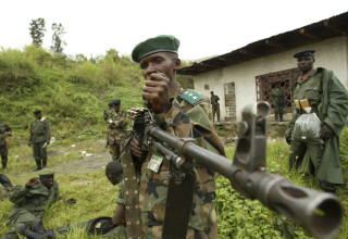 חייל קונגולזי (צילום: רויטרס)