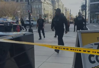 זירת האירוע בוושינגטון (צילום: שימוש לפי סעיף 27א')